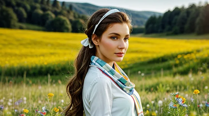 Как завязать платок на голове разными способами летом?