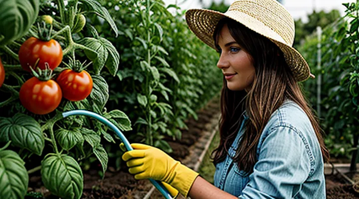 Когда лучше поливать помидоры — утром или вечером?