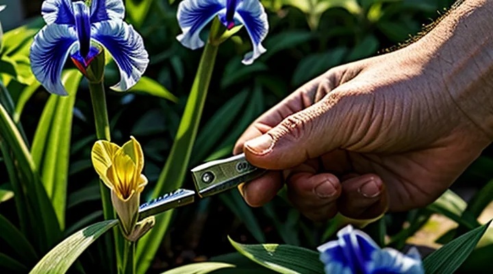 Когда обрезать ирисы после цветения в открытом грунте?