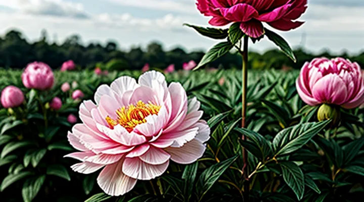 Когда сажать пионы в открытый грунт?