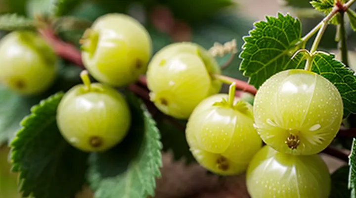 На ягодах крыжовника белый налет — что делать?