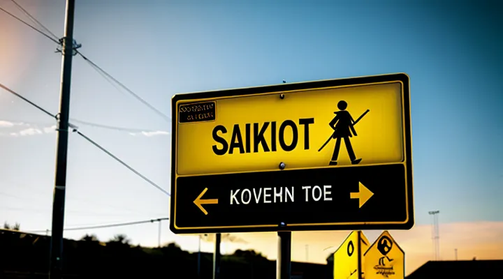 О чём информирует вас данный дорожный знак с жёлтым фоном?