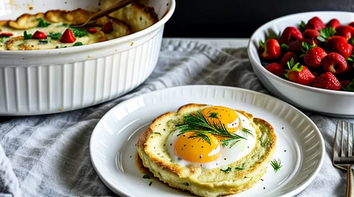 Омлет в духовке пышный: рецепт как в детском саду?