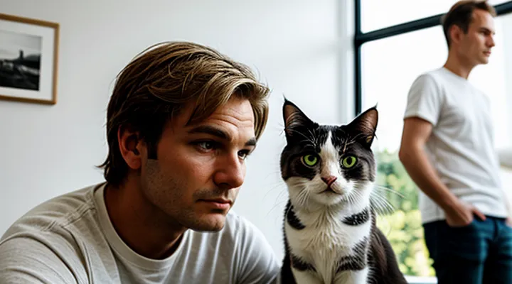 Почему кот охотится на одного человека, а других не трогает?