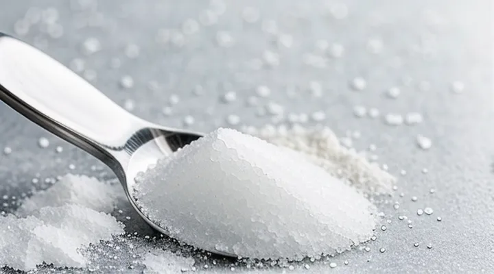 Сколько граммов соли в столовой ложке с горкой?