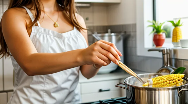 Сколько варить кукурузу в кастрюле с водой по времени, если она молодая?