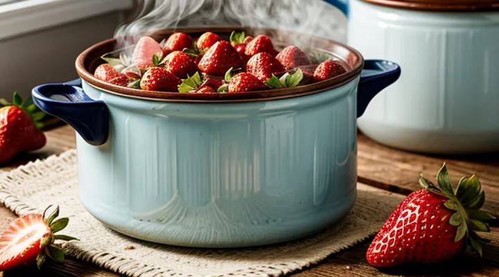 Сколько варить варенье из клубники после закипания на зиму по времени?