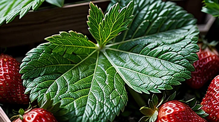 У клубники листья по краям коричневые и сохнут: что делать?