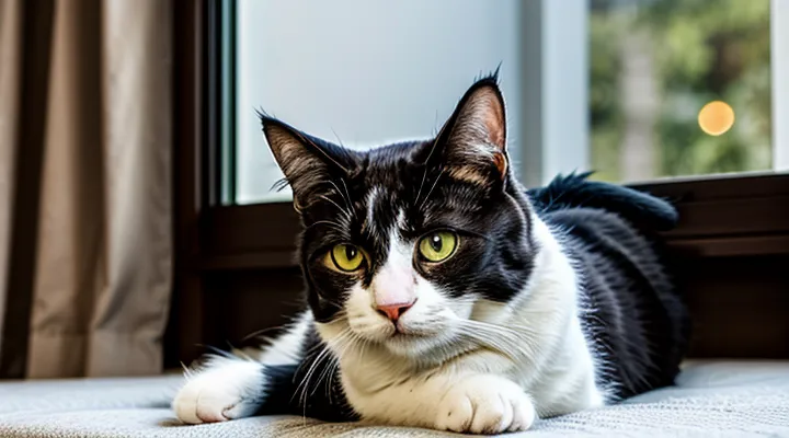 У кота запор — что делать в домашних условиях?