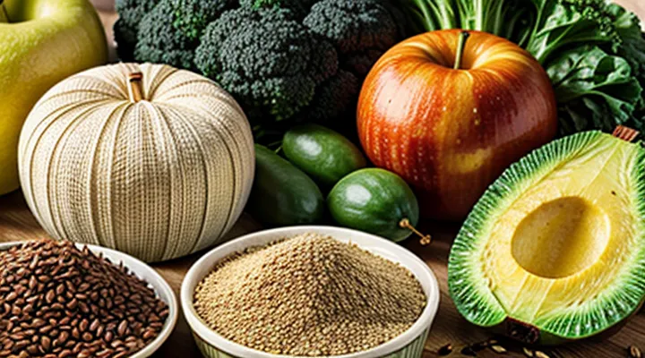 В каких продуктах содержится клетчатка?